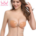 Sujetador Push Up acolchado reutilizable de silicona invisible para mujer